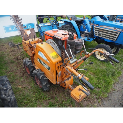 1582 - Kawabe pedestrian wheeled trencher