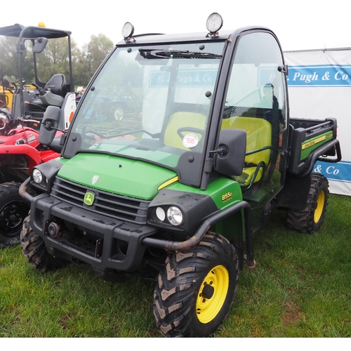 1595 - John Deere 855D gator. Key in office