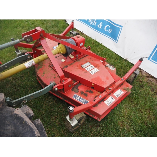 1599 - Yanmar YM2610D tractor with power loader, roll bar and Sitrex 150 rotary mower. Showing 1218 hours. ... 