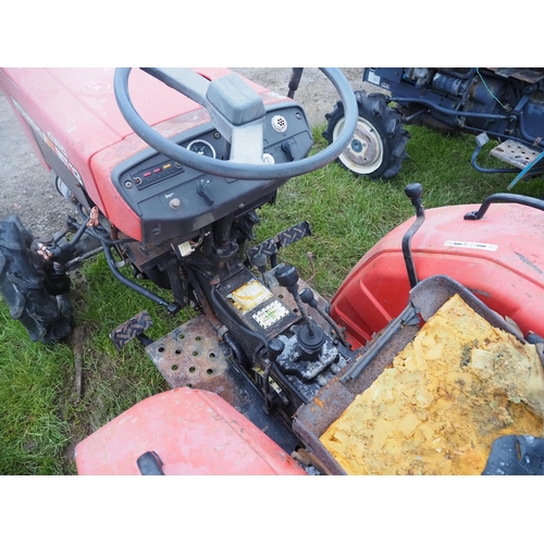 1607 - Mitsubishi MT13 4WD compact tractor