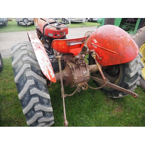 1614 - Massey Ferguson 35 tractor. Runs and drives. Reg. JEP 756