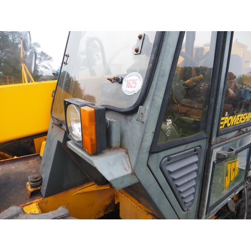 1625 - JCB 527-67 Power Shift Farm Special Plus loader with pick up hitch and pallet tines. Reg. N822 NTL. ... 