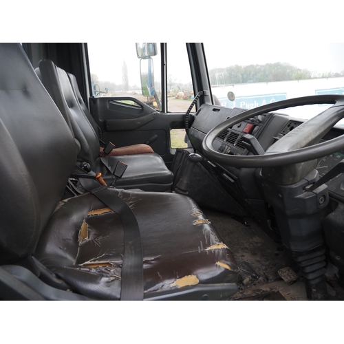 1633 - Ford Iveco Cargo 75E tipper lorry. Runs and drives. Tip bed in working order. Showing 151,661 km. Re... 