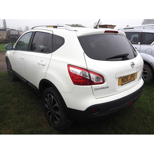 1842 - Nissan Qashqai 1.5D. MOT until 1/7/25. Reg. ND11 JPO. V5, other paperwork and key in office