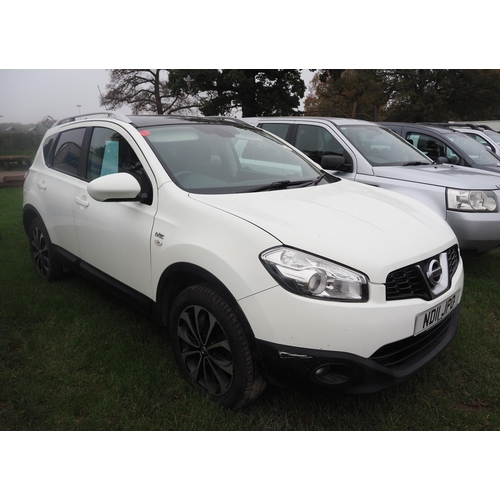 1842 - Nissan Qashqai 1.5D. MOT until 1/7/25. Reg. ND11 JPO. V5, other paperwork and key in office