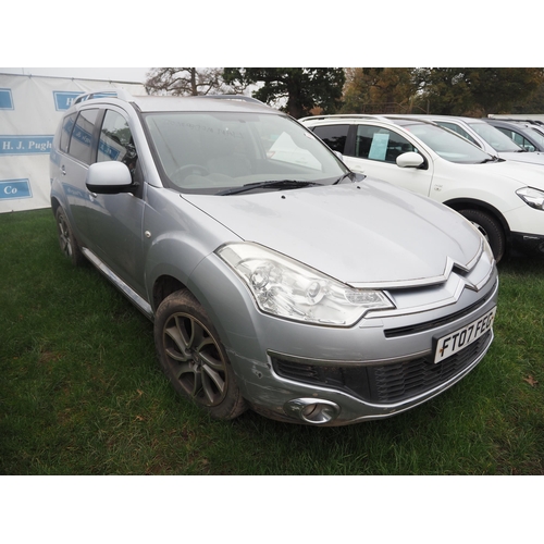 1843 - Citroen C-Crosser. 2007. Reg. FT07 FEG. V5 and key in office