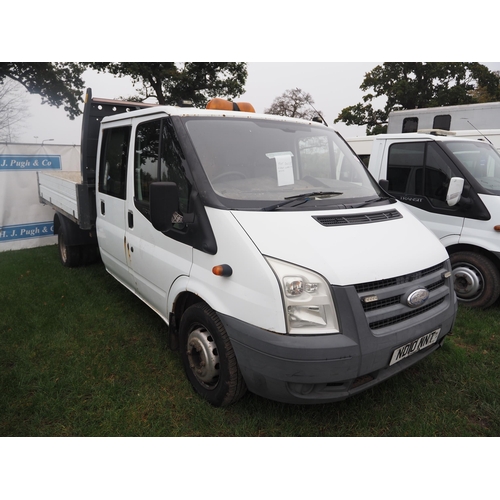 1848 - Ford Transit tipper. 2010. Runs and drives. MOT until 02/07/2025. Reg. ND10 NNT. V5 and key in offic... 