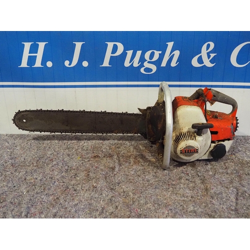 487 - Stihl 08S chainsaw