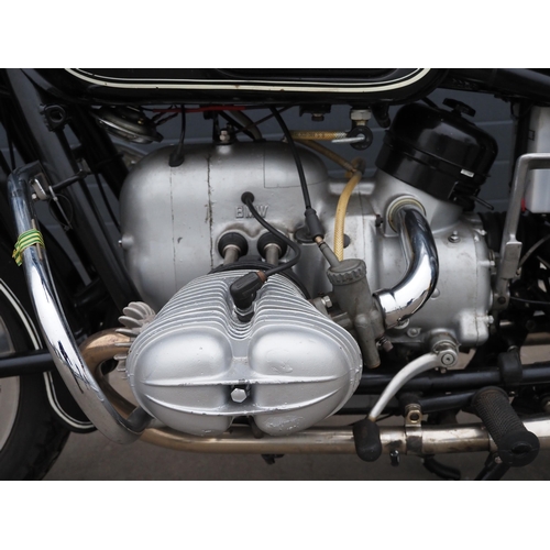 BMW R69 motorcycle 1960. 590cc Frame No. 654891 Engine No. 654891 ...