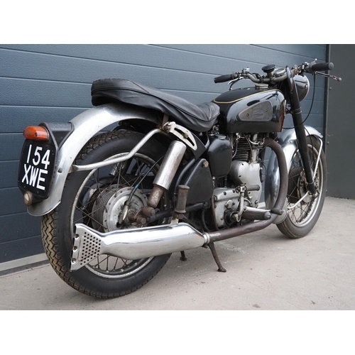 838 - Velocette Venom motorcycle. 1956. 500cc
Frame No. RS8847
Engine No. VM1436
Engine turns over with co... 
