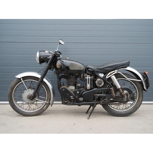 838 - Velocette Venom motorcycle. 1956. 500cc
Frame No. RS8847
Engine No. VM1436
Engine turns over with co... 
