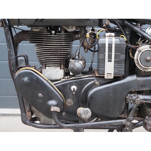 838 - Velocette Venom motorcycle. 1956. 500cc
Frame No. RS8847
Engine No. VM1436
Engine turns over with co... 