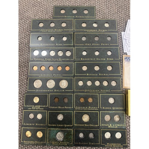 103 - Collectible coins of America set