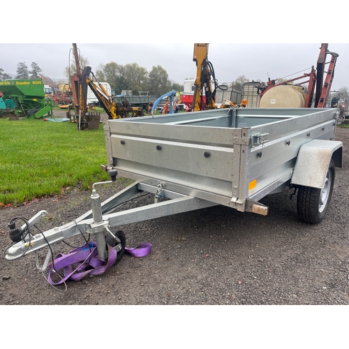 1779A - Single axle galvanised trailer 7ft x 4ft