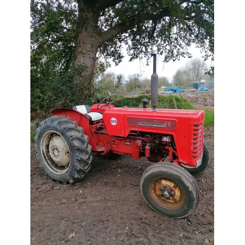 International B275 diesel tractor. 1964. Engine completely overhauled ...