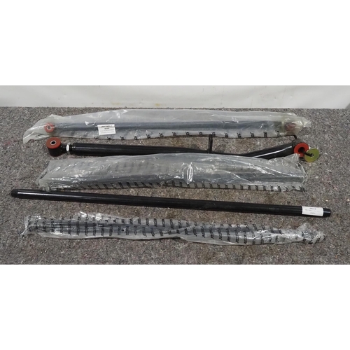 574 - Assorted Raptor 4x4 steering bars and link roads to include Suzuki Jimny