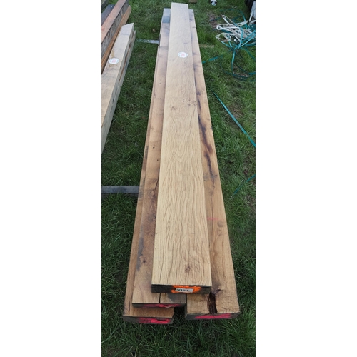 1062 - Oak boards 3.7m x200x75 - 5