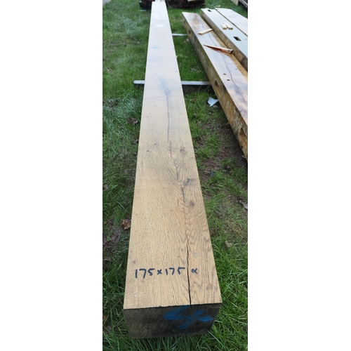 1071 - Oak beam 4.2m x175x175