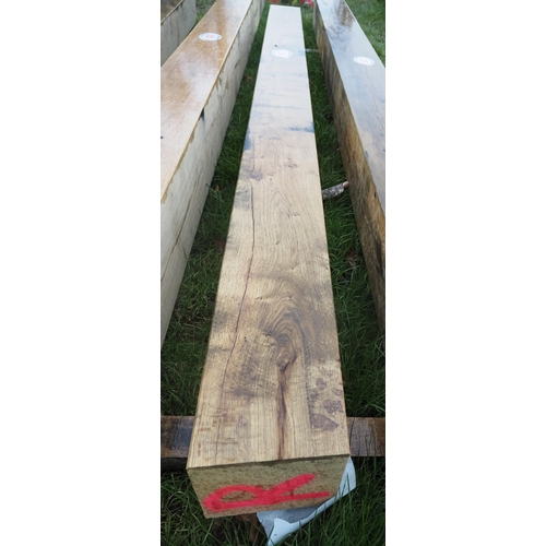 1073 - Oak beam 2.58m x175x175