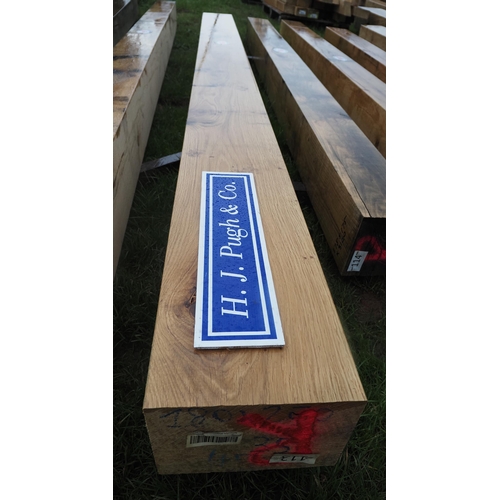 1094 - Oak beam 3.6m x245x175