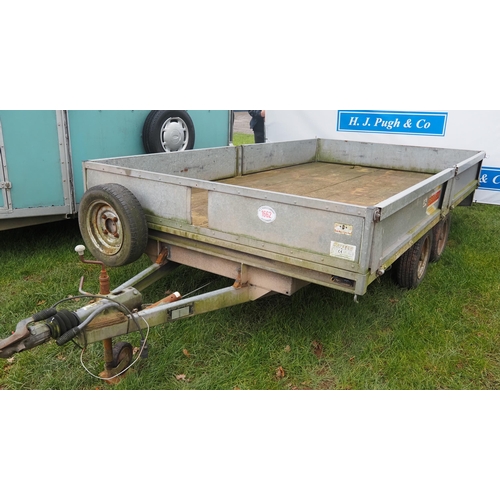 1662 - Bateson 12ft drop side trailer