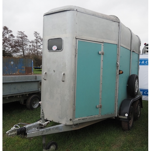 1663 - Ifor Williams HB505R horse trailer. New floor 2 years ago, all lights working