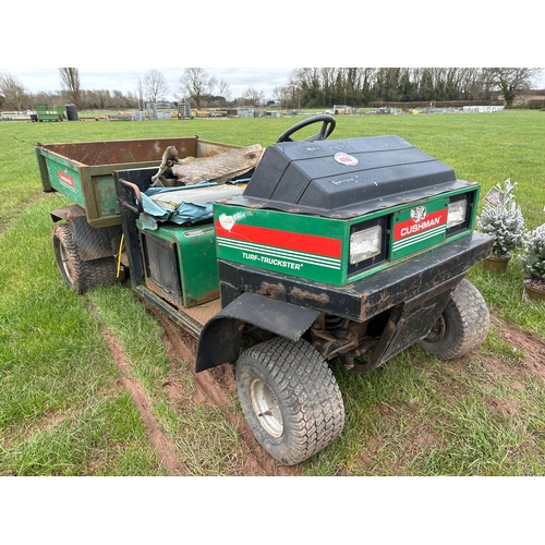 498 - Ransomes Cushman Turf-Truckster with Kubota diesel engine