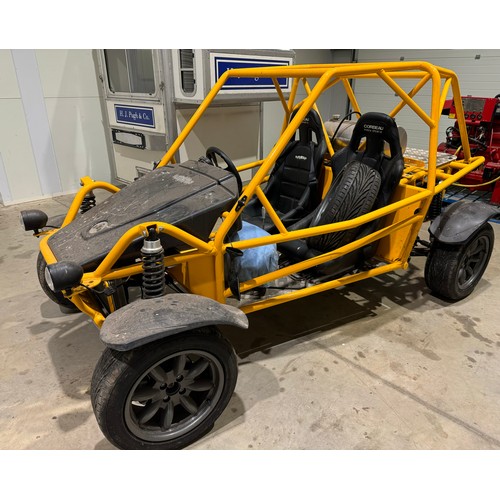 1 - Blitzworld beach buggy. Working order. Reg. KX11 OOU. V5 and key in office