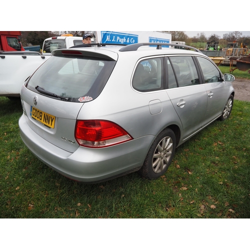 1815 - VW Golf 2.0 TDI Estate. New cam belt and water pump. MOT until 10/11/25. Reg. GD08 NNY. Key, V5 and ... 