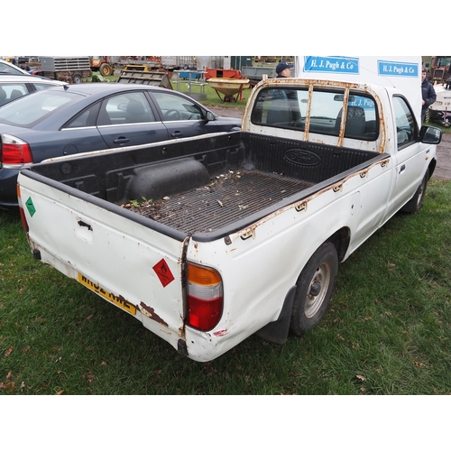 1817 - Ford Ranger single cab pick-up. Reg. WK02 NWZ. V5 and keys in office