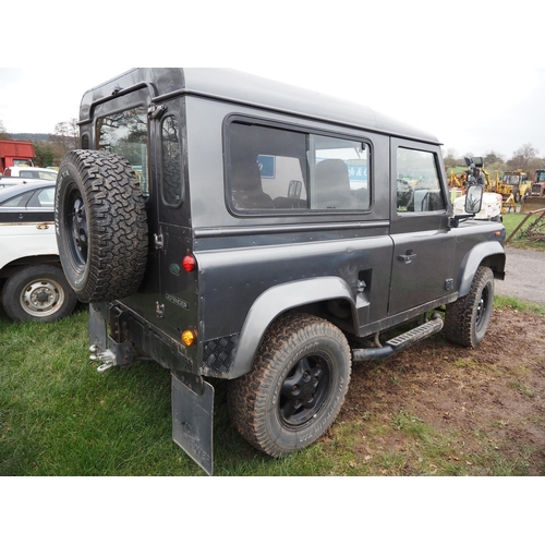 1818 - Land Rover Defender 90. MOT end March. Reg. G748 RBW. Key and V5 in office