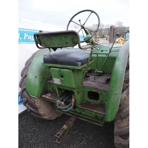 1737 - John Deere R type tractor. Starter motor for Donkey engine being reconditioned and will be ready in ... 