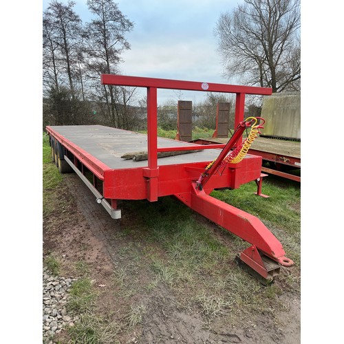 1670 - Arctic flatbed trailer 36ft