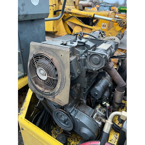 1722 - Bomag BW 120-AD3 roll. Spares or repair, engine damaged