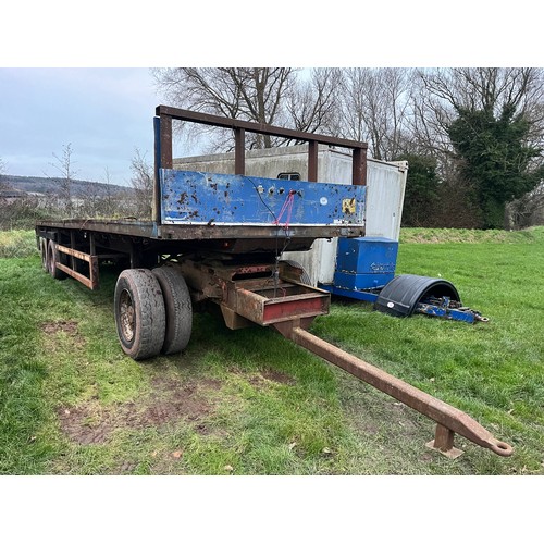 1668A - Tandem axle farm trailer and dolly 32ft