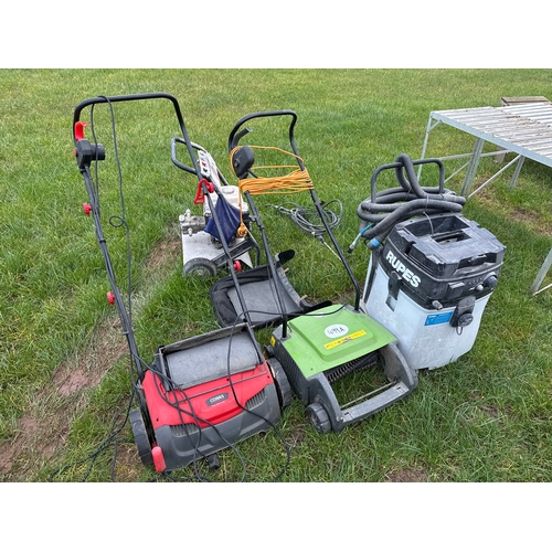 499A - Pressure washer, vacuum and scarifiers