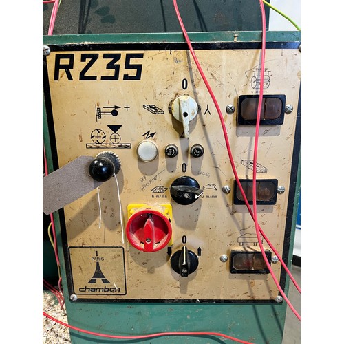 342 - Chambon RZ35 thicknesser. 3 Phase