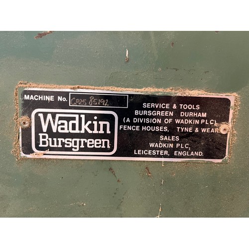 350 - Wadkin Bursgreen panel saw. Sn. CP25-85192. 3 Phase