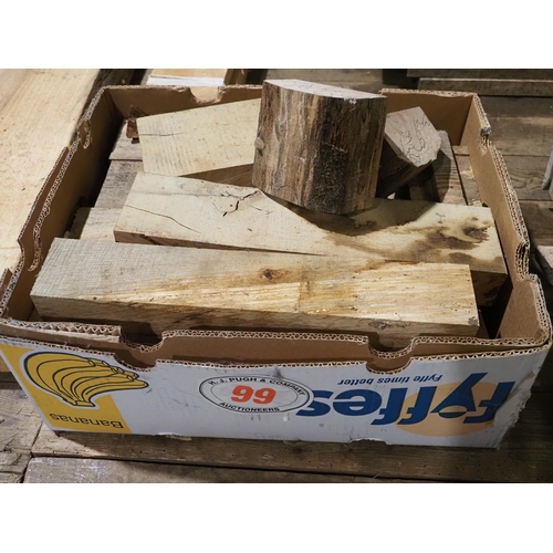 99 - Spalted beech and oak blanks