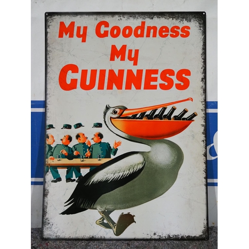 400 - Tin sign - Guinness 28