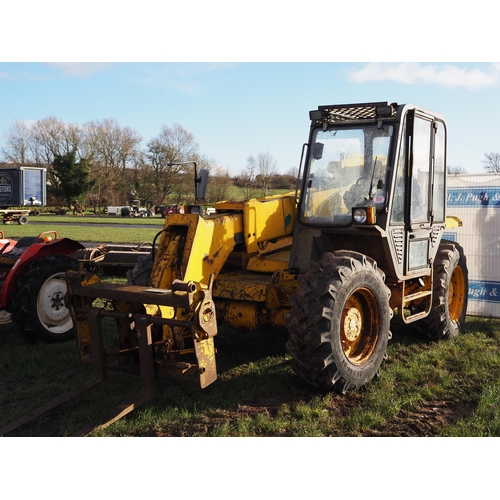 1516 - JCB 525-67 Telescopic loader, 1989. Working order. S/No. 561994. Key in office