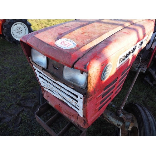 1521 - Yanmar YM 2610 compact tractor. Key in office