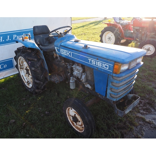 1530 - Iseki TS1610 compact tractor. Key in office