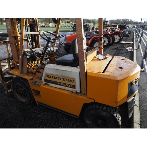 1579 - Komatsu FG201 petrol forklift