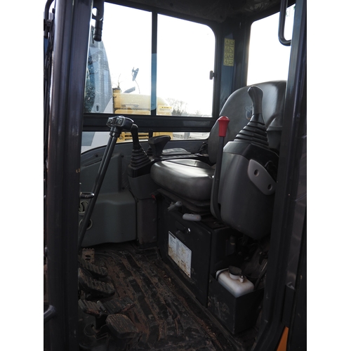 1587 - Case CX26C tracked excavator with buckets. 2017. Good order. 1700 hours. Key in office