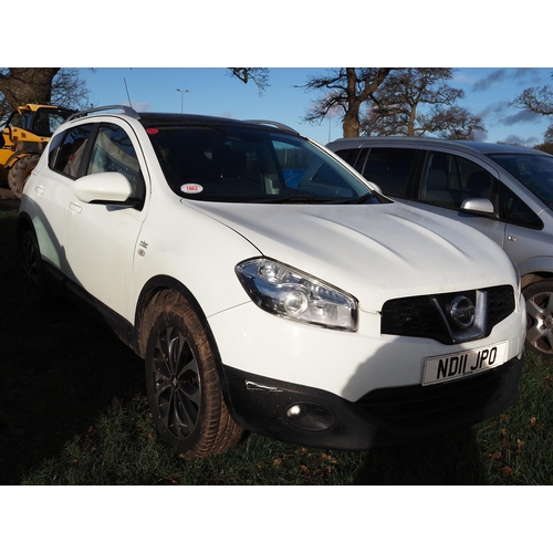 1663 - Nissan Qashqai DCi. 2011. Runs and drives. MOT until 01/07/25. Full service history. Reg. ND11 JPO. ... 