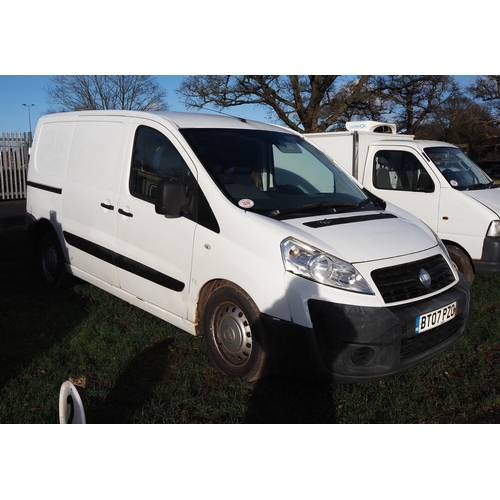 1670 - Fiat Scudo van. Runs and drives. V5 and key in office. Reg BT07 PZO