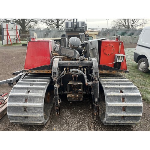 1671 - Mitsubishi MKM-1450XL crawler with cab and blade