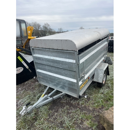 1514 - CLH stock trailer 7ft with partitions