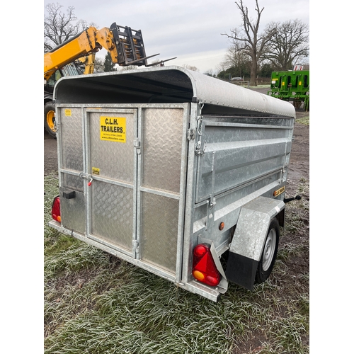 1514 - CLH stock trailer 7ft with partitions